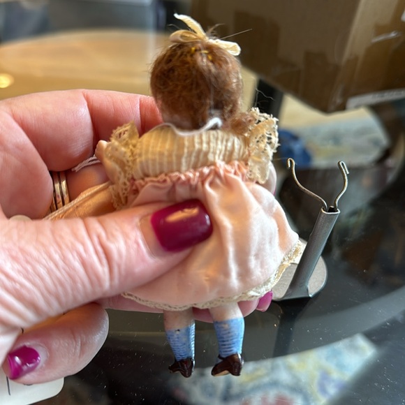 Two German bisque dolls 3.5-5”, great condition - Picture 5 of 5